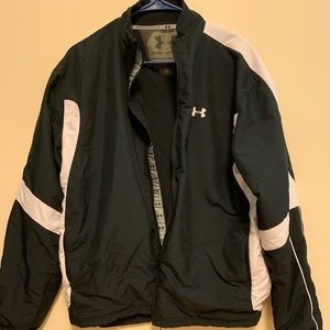 Under Armour Black & White Athletic Jacket M